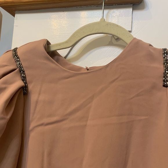 Nwt H&M Blush Long Sleeve Dress - Picture 3 of 5